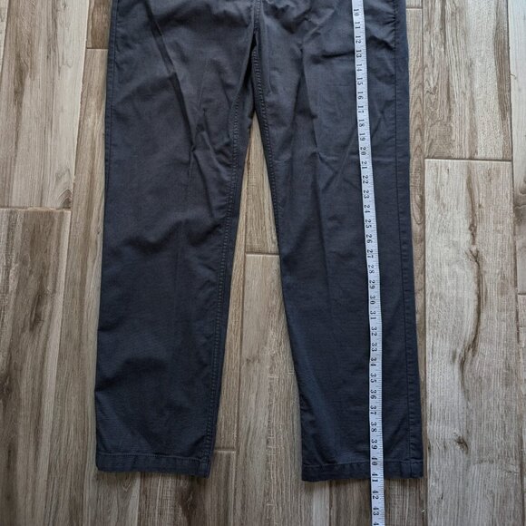 Kenneth Cole Reaction Men’s Pants 36x30 Gray Cotton Stretch Casual Chinos - Picture 6 of 8